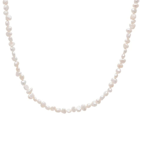 Frenchy baroque pearl necklace: 法式天然珍珠項鍊