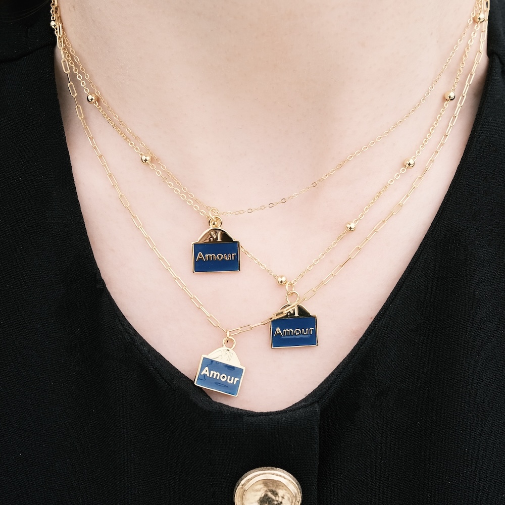 Amour de la rue Necklace / 巴黎街角的愛項鍊